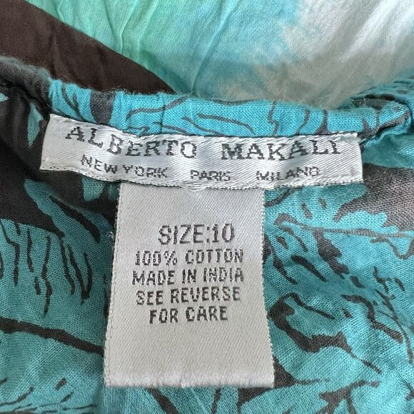 Alberto Makali Skirt Womens Size 10 Multicolored Gorgeous Floral Boho Maxi - Picture 9 of 10